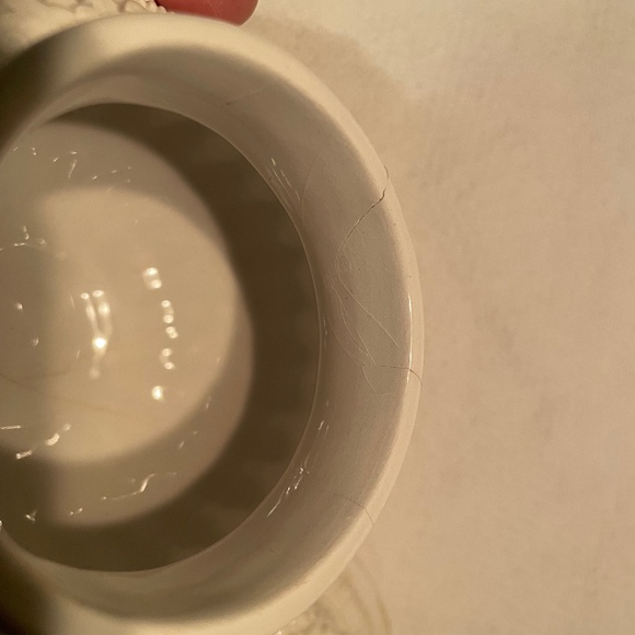 Vintage Mottahedeh Italian Covered Jar Creamware - Picture 5 of 10